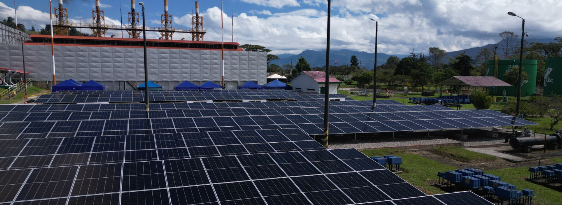 Entra en operación el Parque Solar Miraflores, en Boyacá