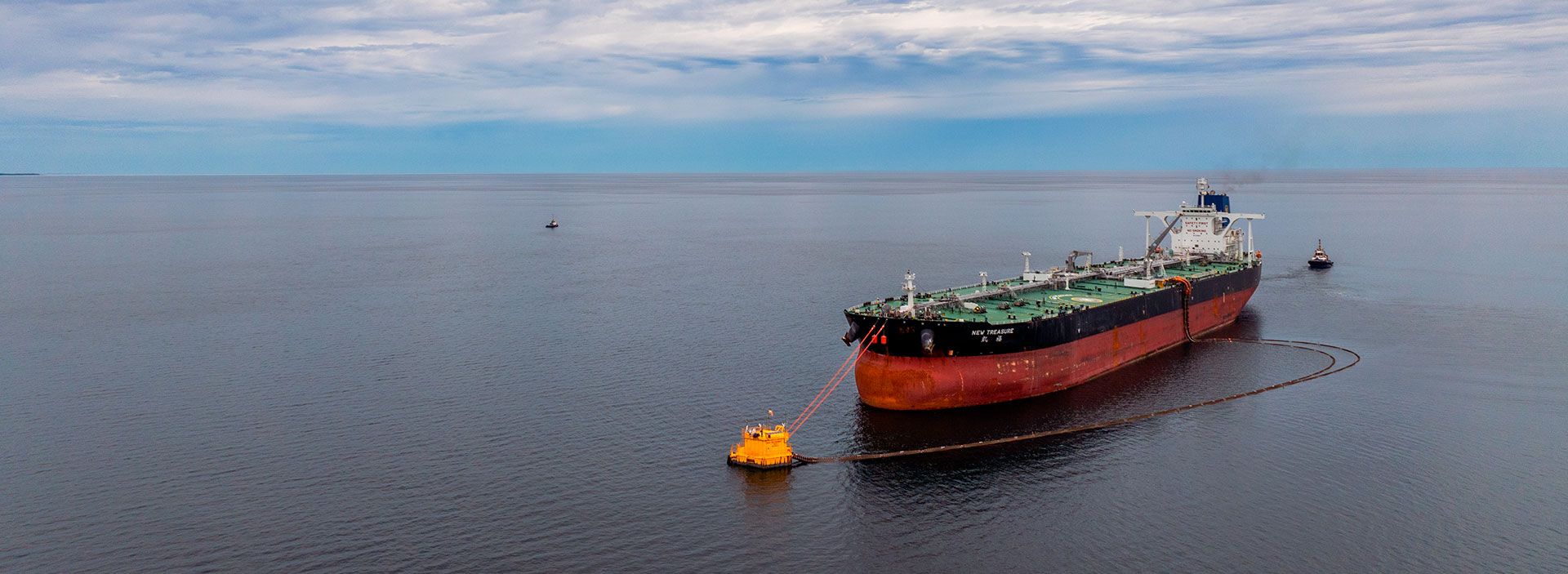 Los 12 kilómetros del oleoducto submarino de Ocensa