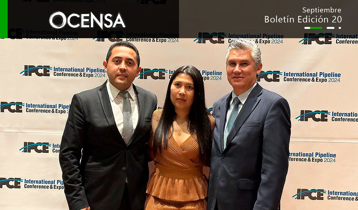 Ocensa es finalista del Global Pipeline Award 2024