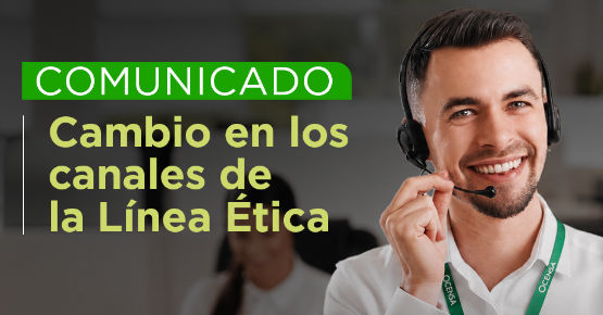 Cambio en los canales de la Línea Ética
