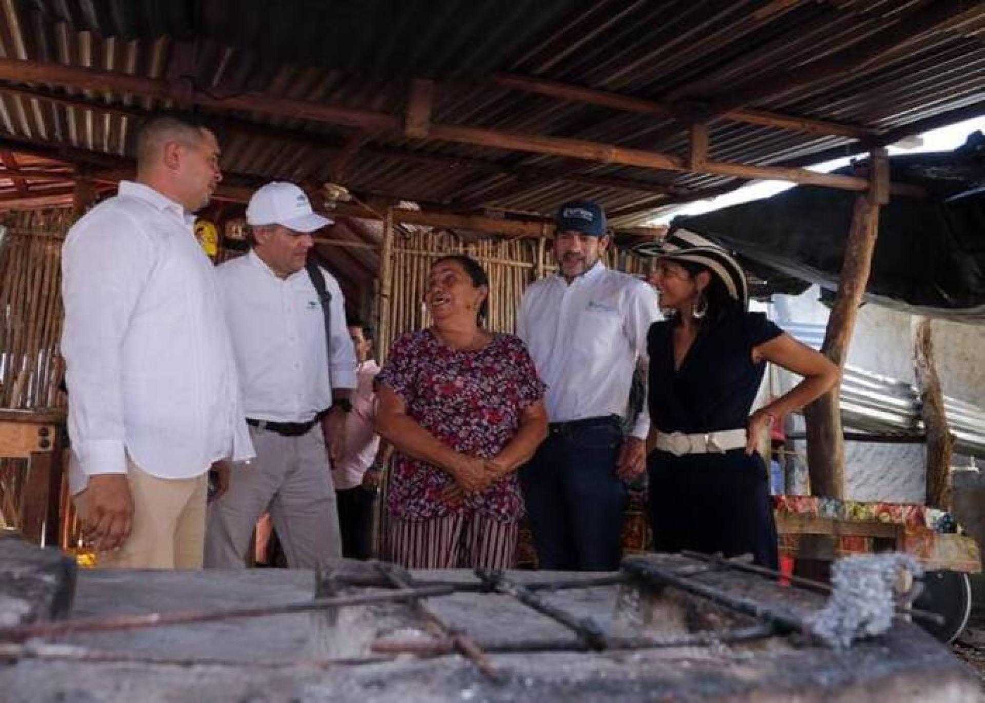 Conectan 740 hogares de los Montes de María al servicio de gas natural