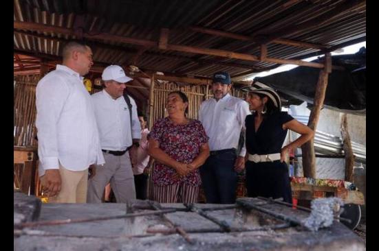 Conectan 740 hogares de los Montes de María al servicio de gas natural