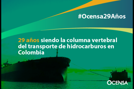 Ocensa, 29 años en movimiento