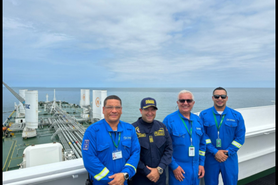 Superpetrolero impulsado parcialmente por energía eólica llega por primera vez a Colombia para ser cargado en la TLU2 de Ocensa