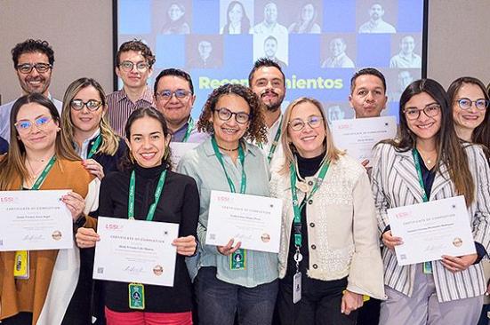 Contamos con 40 embajadores de mejora continua