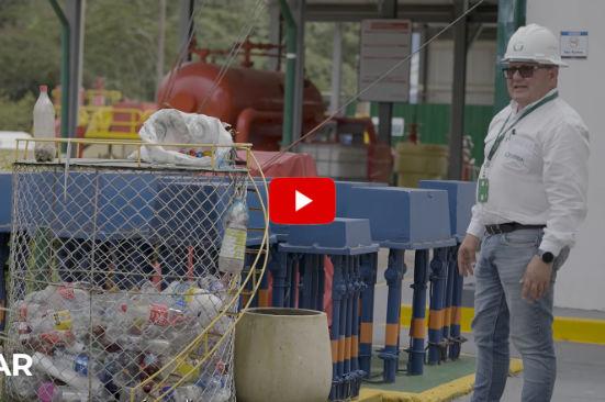 Paisajismo, gestión de residuos y un vivero en la Estación Santander